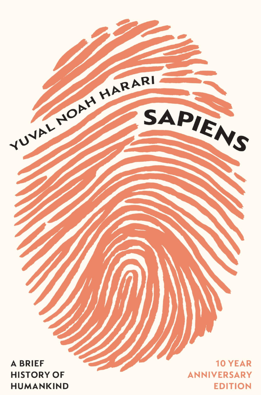 Cover Image of Sapiens by Yuval Noah Harari